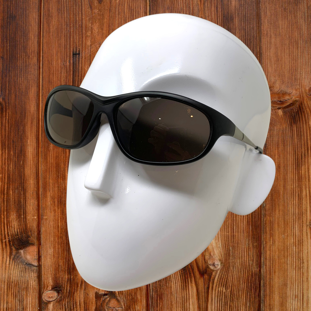 Sunbelt 335M Classic Sunglasses Black Wrap Safety Style Dark Lens Unisex
